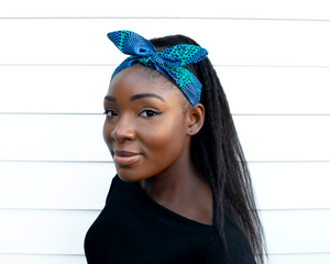 Wired headband - Blue Waterwell